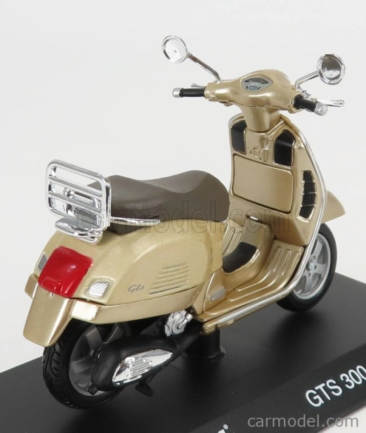 Edicola Piaggio Vespa Gts 300 2017 1:18 Gold Met