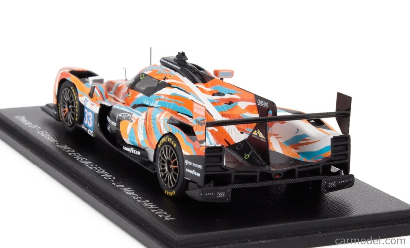 Spark-model Oreca 07 Gibson Gk428 4.2l V8 Team Dkr Engineering N 33 24h Le Mans 2024 Rene Binder - Laurents Horr - Alexander Mattschull 1:43 Různé