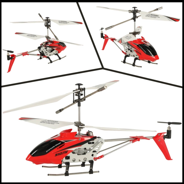 RC vrtuľník Syma S107H, červená
