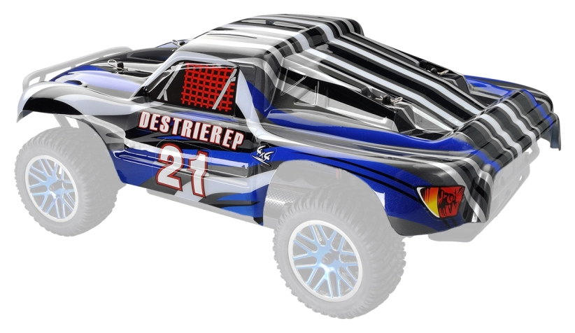 Karoséria lakovaná Himoto SC 1:10 (modro-čierna)