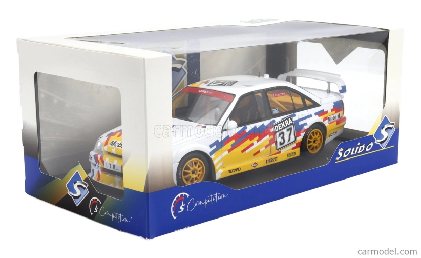 Solido Opel Omega 3000 Evo 500 Team Irmscher N 37 Dtm Season 1991 Volker Strycek 1:18 Bílá Žlutá