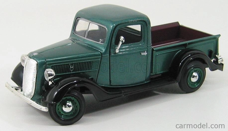 Motor-max Ford usa Pick-up 1937 1:24 Zelená S Černou
