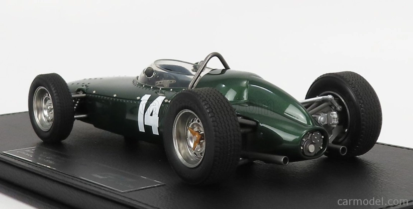 Gp-replicas BRM F1 P57 Brm Team N 14 Graham Hill 1:18, tmavě zelená