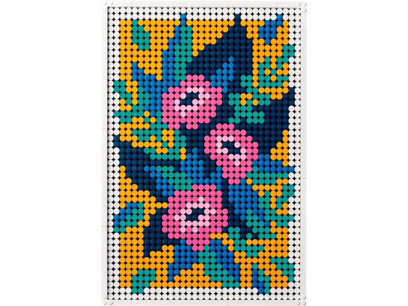 LEGO Art - Kvetinové umenie