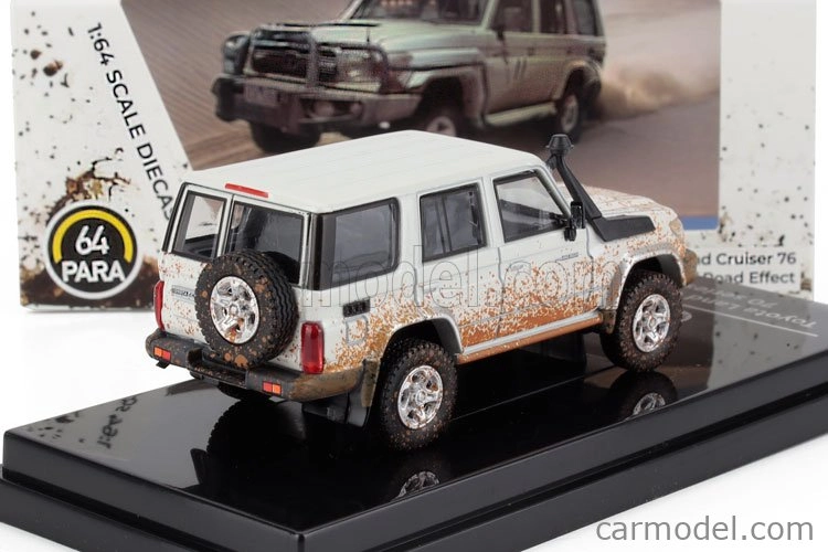 Paragon-models Toyota Land Cruiser 76 Off Road Lhd 2017 1:64 White Mud