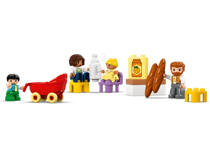 LEGO DUPLO - Moderný rodinný dom 3 v 1 s figúrkami