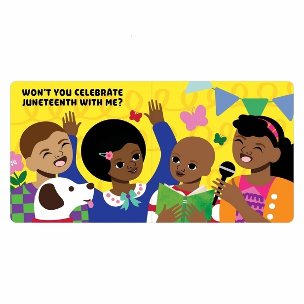 Mudpuppy Kniha Let's Celebrate Juneteenth