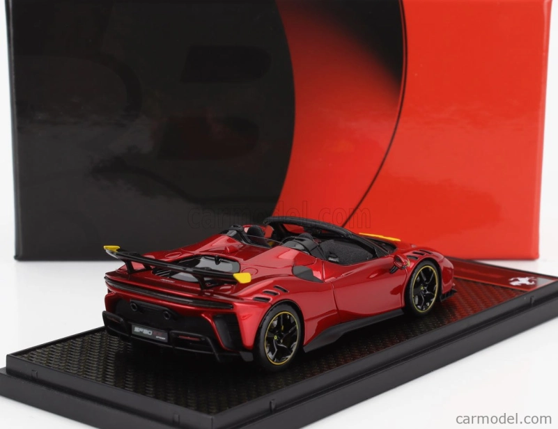 Bbr-models Ferrari Sf90 Xx Stradale Spider 2024 1:43 Rosso Portofino - červená met. žltá čierna