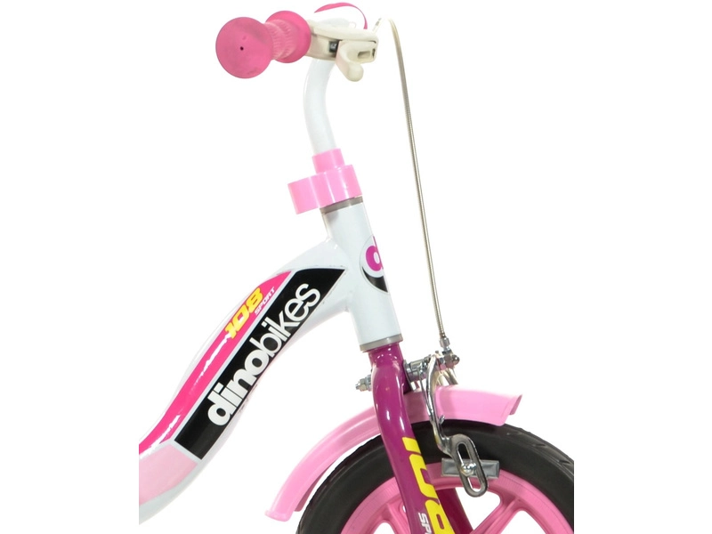 DINO Bikes - Dětské kolo 10" Girl s brzdou