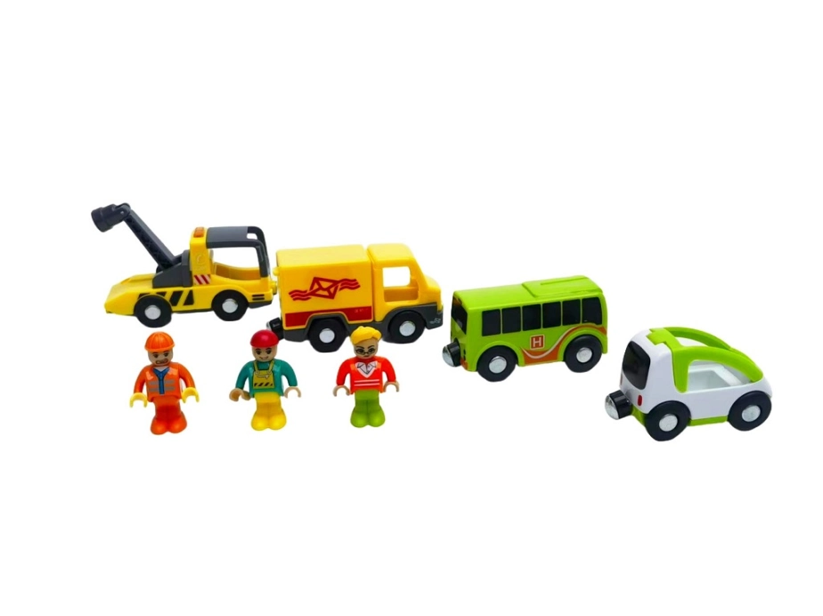 2Kids Toys Sada městských vozidel s figurkami