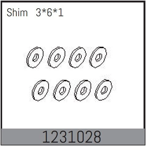 1231028 - Washer 3*6*1 (8)
