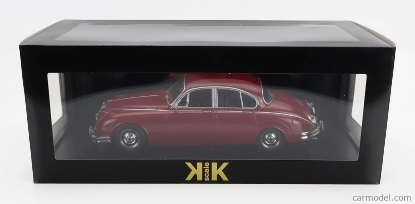 Daimler 250 V6 Rhd 1962 v mierke kk - Čierny interiér 1:18 Červená
