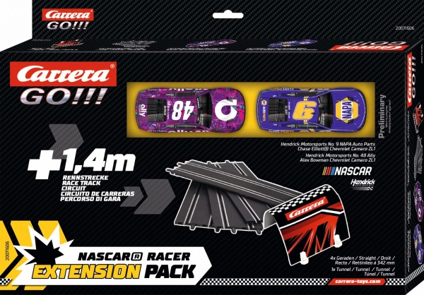 71606 Rozšiřující set GO 1,4m + auta Nascar