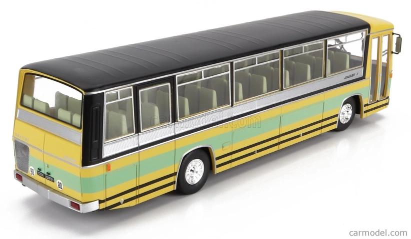 Edicola Berliet Cruisair Iii Bus 1969 1:43 žltá svetlozelená