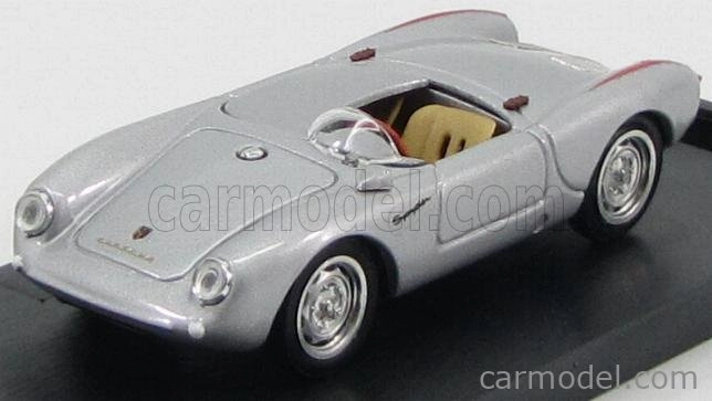 Brumm Porsche 550 Rs 1954 1:43 strieborná