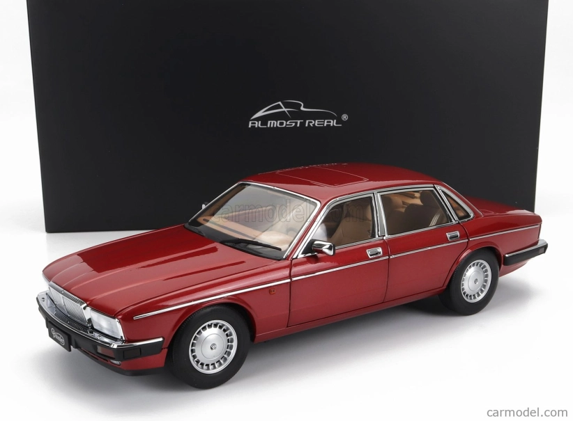 Almost-real Jaguar Daimler Xj6 (xj40) 1986 1:18 Flamenco Red