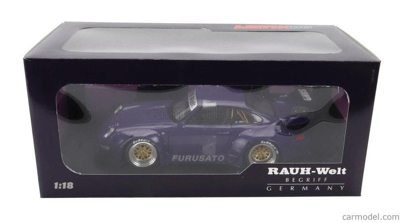 Werk83 Porsche 911 993 Rwb Rauh-welt Furusato Coupe 1995 1:18 Purple