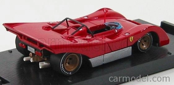 Brumm Ferrari 312 Pb Prototipo 1971 1:43 Červená