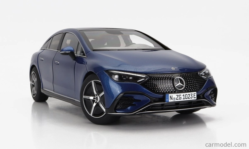 Nzg Mercedes benz Eqe (v295) 2022 1:18 Spektrální Modrá Met