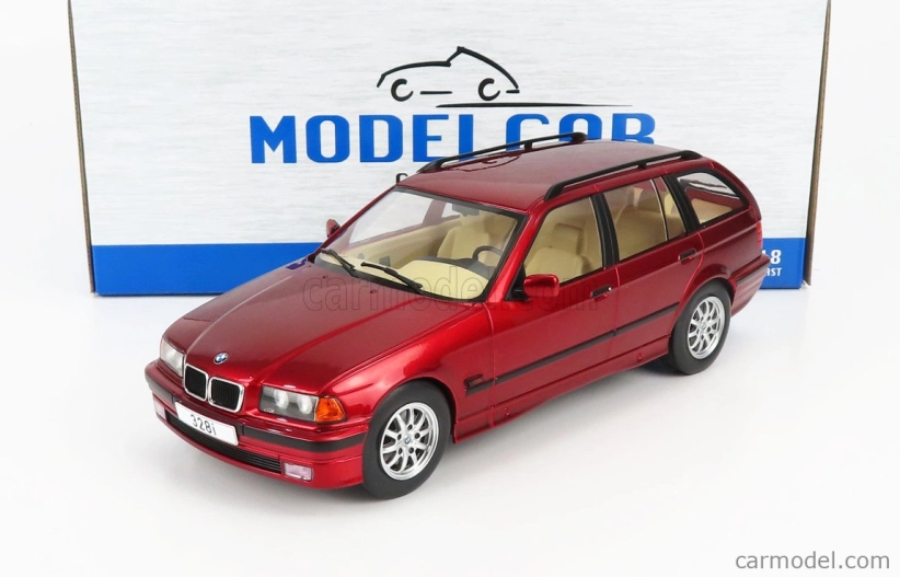 Mcg BMW radu 3 325i (e36) Touring 1995 1:18 Červená