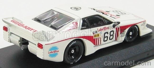 Best-model Lancia Beta Montecarlo N 68 24h Le Mans 1981 Finotto - Pianta - Schoen 1:43 Bílá