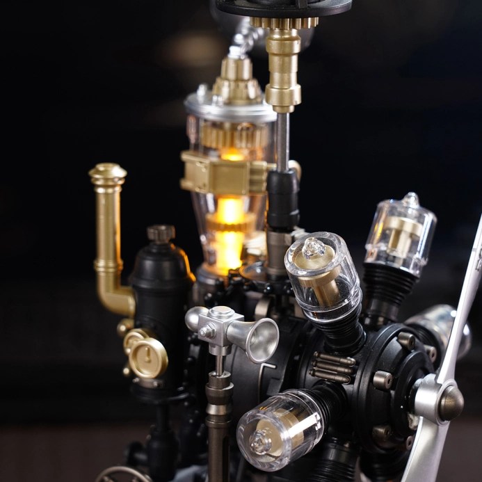 RoboTime 3D mechanická skládačka Da Vinciho vrtulník