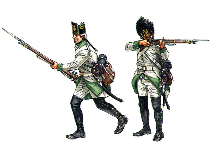 Italeri figurky - AUSTRIAN INFANTRY 1798-1805 (NAP.WARS) (1:72)