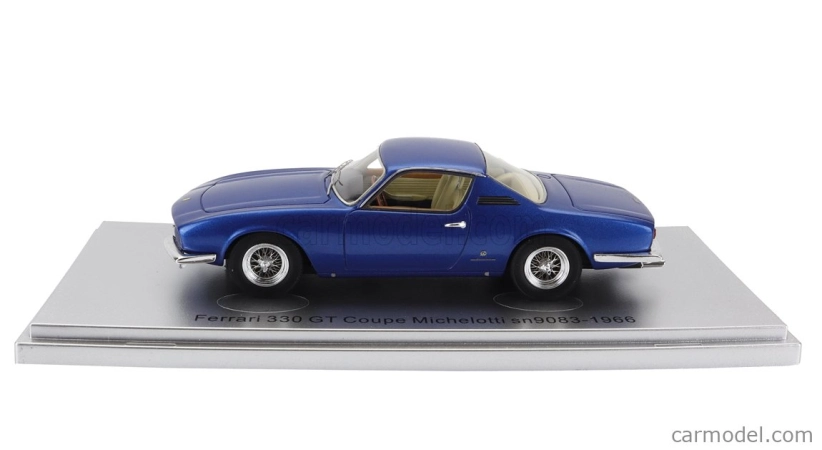 Kess-model Ferrari 330 Gtc Coupe Michelotti 1966 1:43 Blue Met