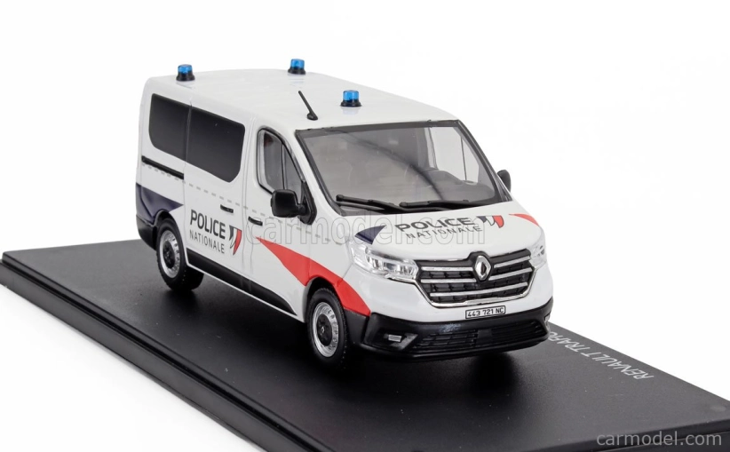 Eligor Renault Trafic Minibus Police Nationale Nouvelle Caledonie 2024 1:43 Biela