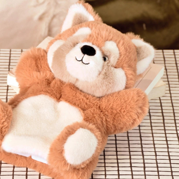 Doudou Histoire d´Ours Plyšový maňásek Panda červená 24 cm