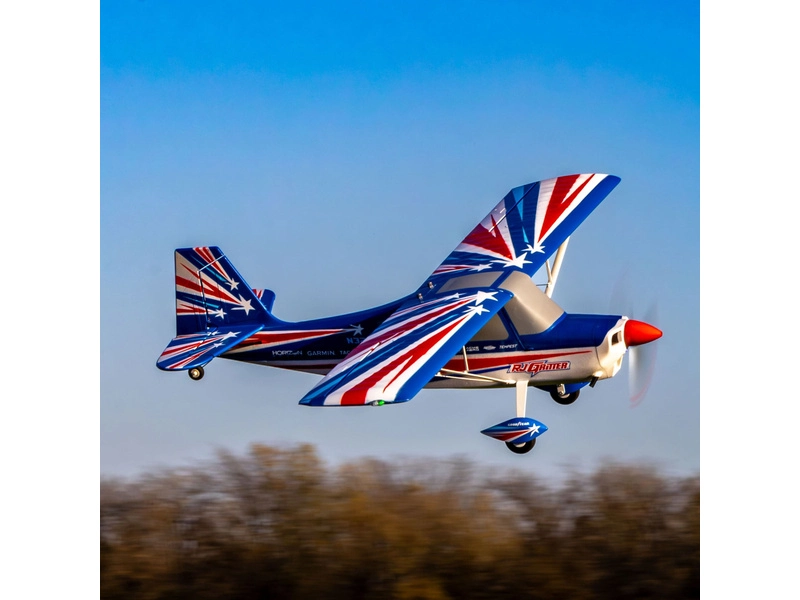 RC letadlo E-flite Decathlon RJG 1.2m SAFE Select BNF Basic