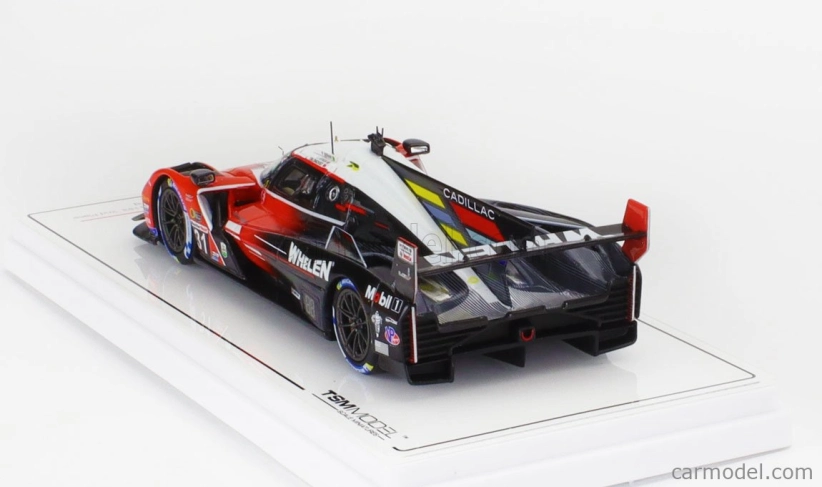Truescale Cadillac V-series R 5.5l V8 Team Whelen Cadillac Racing N 31 2nd Imsa 24h Daytona 2024 Jack Aitken - Tom Blomqvist - Pipo Derani 1:43 Červená Černá