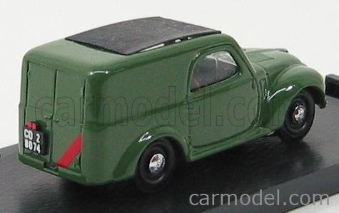 Brumm Fiat 500c Van 1951 1:43 Zelená