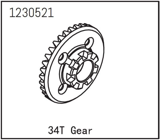 Differential Gear 34T