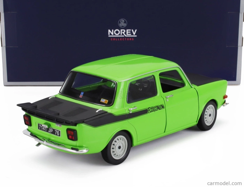 Norev Simca 1000 Rally2 1976 1:18 Zelená čierna