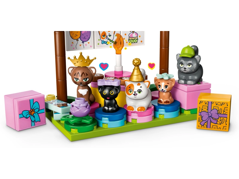 LEGO Friends - Mačacia narodeninová párty a domček na strome