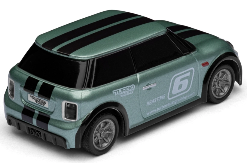 Turbo Racing 1/76 On-Road RC Car RTR (tmavozelená)