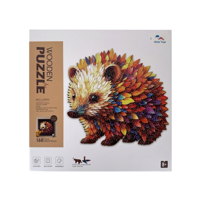 2Kids Toys Dřevěné puzzle Ježek