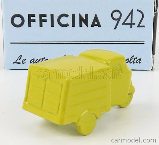 Officina-942 Piaggio Ape 150c 1956 1:76 Žltá
