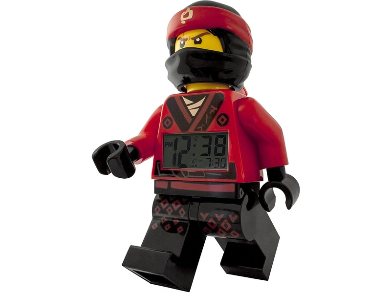 LEGO hodiny s budíkem - Ninjago Kai