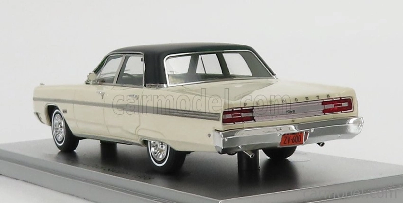 Kess-model Plymouth Fury 4-dverový sedan 1968 1:43 Ivory Green