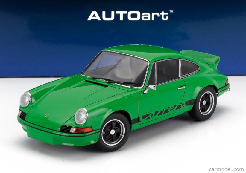 Autoart Porsche 911 Carrera Rs 2.7 Coupe 1973 1:18 zelená čierna