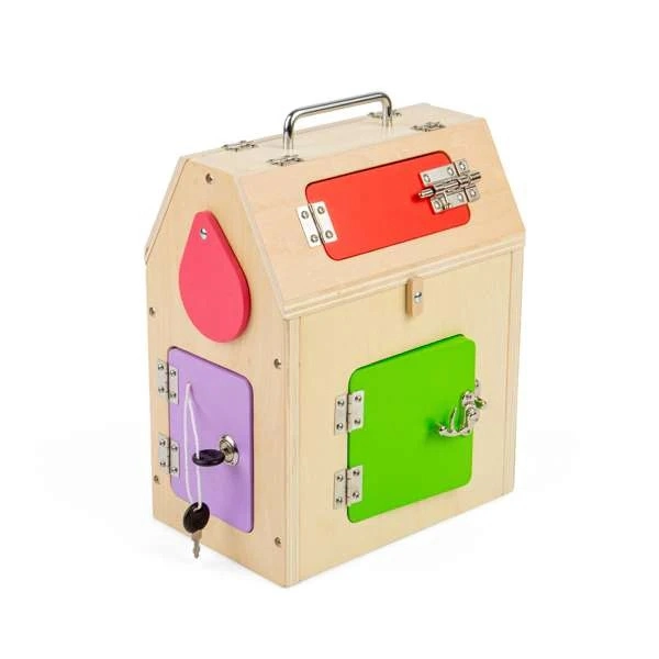 Bigjigs Toys Activity board Little House