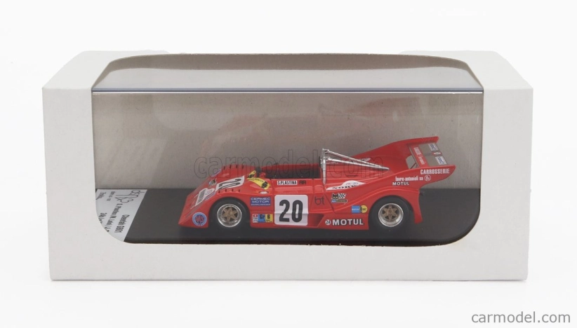 Trofeu Cheetah G601 Cosworth S4 Team Cheetah Racing N 20 24h Le Mans 1978 S.plastina - M.luini - J.d.grandjean 1:43 Red