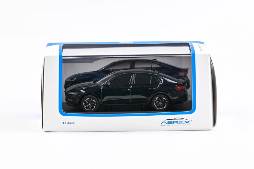 Abrex Škoda Octavia IV RS (2020) 1:43 - modrá Plum metalíza
