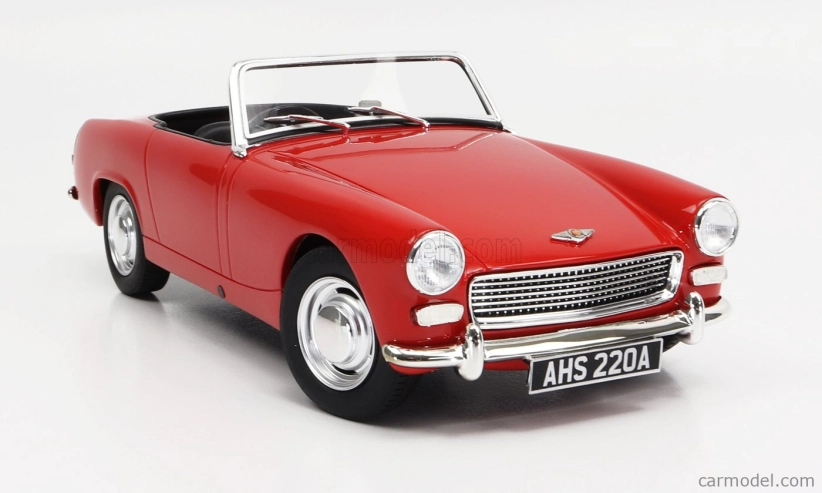 Modely v mierke Cult-scale Austin Healey Sprite Spider Open 1961 1:18 Červená