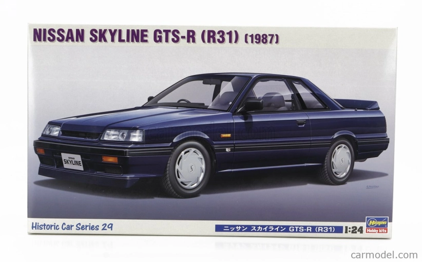 Hasegawa Nissan Skyline Gts-r (r31) 1987 1:24 /