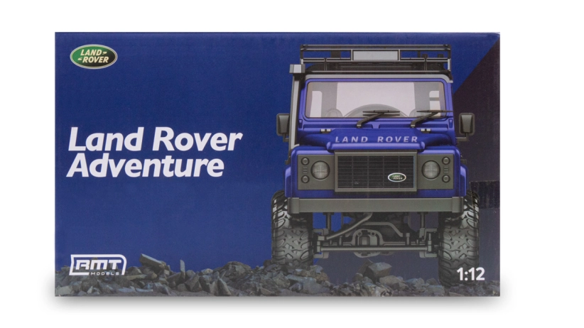 RC auto Land Rover Adventure 1/12 RTR 4WD, modrá + náhradná batéria