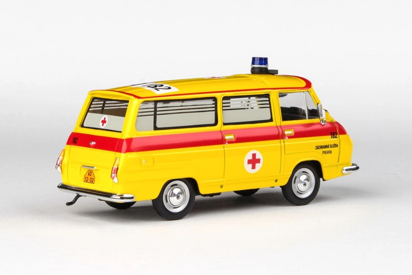 Abrex Škoda 1203 (1974) 1:43 – sanitka – záchranka