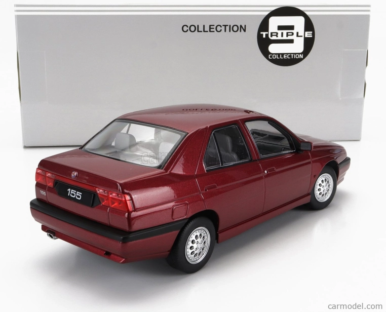 Triple9 Alfa romeo 155 1996 Grey Interior 1:18 Red Met